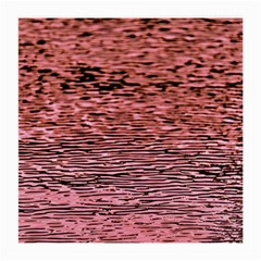 Pink  Waves Flow Series 2 Medium Glasses Cloth by DimitriosArt