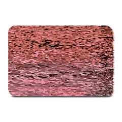 Pink  Waves Flow Series 2 Plate Mats by DimitriosArt