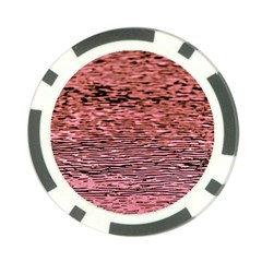 Pink  Waves Flow Series 2 Poker Chip Card Guard (10 Pack) by DimitriosArt