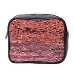 Pink  Waves Flow Series 2 Mini Toiletries Bag (Two Sides) Front