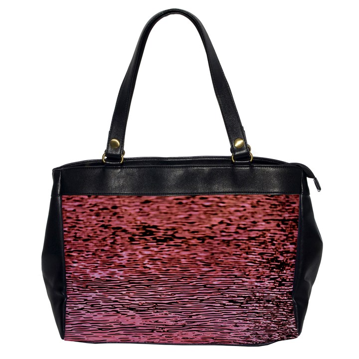 Pink  Waves Flow Series 2 Oversize Office Handbag