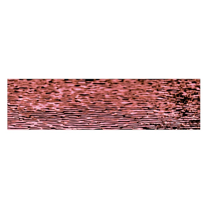 Pink  Waves Flow Series 2 Satin Scarf (Oblong)