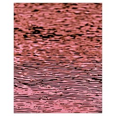 Pink  Waves Flow Series 2 Drawstring Bag (small) by DimitriosArt