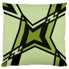 Abstract Pattern Geometric Backgrounds   Large Cushion Case (one Side) by Eskimos