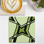 Abstract pattern geometric backgrounds   UV Print Square Tile Coaster  Front