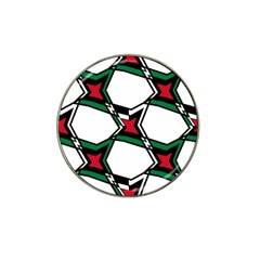 Abstract Pattern Geometric Backgrounds   Hat Clip Ball Marker (4 Pack) by Eskimos