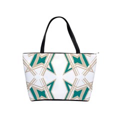 Abstract Pattern Geometric Backgrounds   Classic Shoulder Handbag by Eskimos