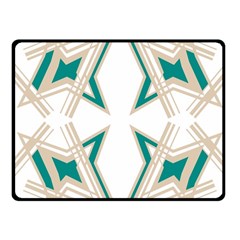 Abstract Pattern Geometric Backgrounds   Fleece Blanket (small) by Eskimos