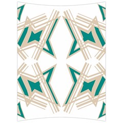 Abstract Pattern Geometric Backgrounds   Back Support Cushion by Eskimos