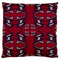 Abstract Pattern Geometric Backgrounds   Large Cushion Case (one Side) by Eskimos