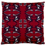 Abstract pattern geometric backgrounds   Large Flano Cushion Case (One Side) Front