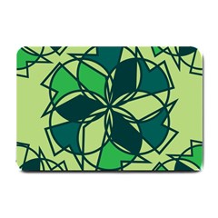 Abstract Pattern Geometric Backgrounds   Small Doormat  by Eskimos