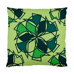 Abstract Pattern Geometric Backgrounds   Standard Cushion Case (one Side) by Eskimos