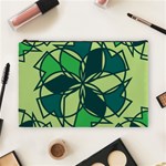 Abstract pattern geometric backgrounds   Cosmetic Bag (Large) Front