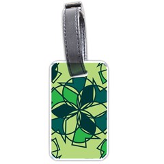 Abstract Pattern Geometric Backgrounds   Luggage Tag (one Side) by Eskimos