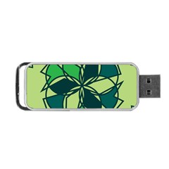 Abstract Pattern Geometric Backgrounds   Portable Usb Flash (two Sides) by Eskimos