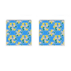 Abstract Pattern Geometric Backgrounds   Cufflinks (square) by Eskimos