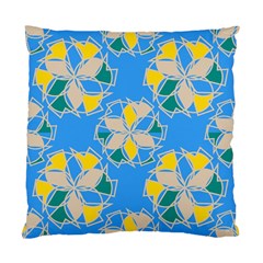 Abstract Pattern Geometric Backgrounds   Standard Cushion Case (one Side) by Eskimos