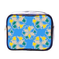 Abstract Pattern Geometric Backgrounds   Mini Toiletries Bag (one Side) by Eskimos