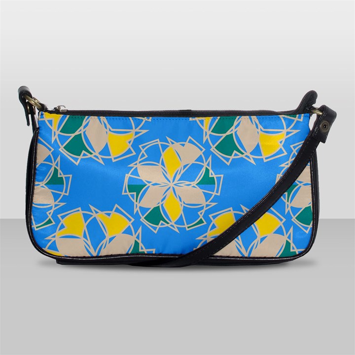 Abstract pattern geometric backgrounds   Shoulder Clutch Bag