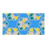 Abstract pattern geometric backgrounds   Satin Wrap Front