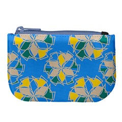 Abstract Pattern Geometric Backgrounds   Large Coin Purse by Eskimos