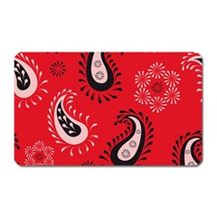 Floral Pattern Paisley Style Paisley Print   Magnet (rectangular) by Eskimos