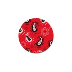 Floral Pattern Paisley Style Paisley Print   Golf Ball Marker by Eskimos