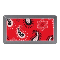 Floral Pattern Paisley Style Paisley Print   Memory Card Reader (mini) by Eskimos