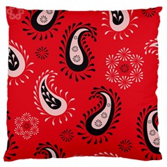 Floral Pattern Paisley Style Paisley Print   Standard Flano Cushion Case (one Side) by Eskimos