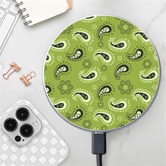 Floral Pattern Paisley Style Paisley Print   Wireless Charger