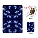 Floral pattern paisley style Paisley print.  Playing Cards Single Design (Rectangle) Back