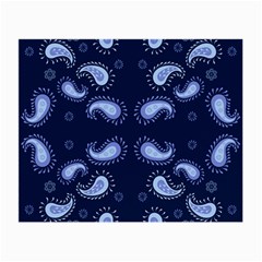 Floral Pattern Paisley Style Paisley Print   Small Glasses Cloth (2 Sides) by Eskimos