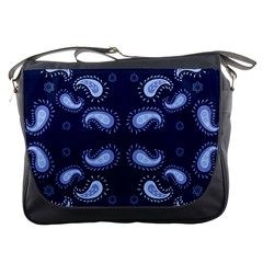 Floral Pattern Paisley Style Paisley Print   Messenger Bag by Eskimos