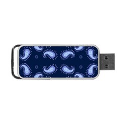 Floral Pattern Paisley Style Paisley Print   Portable Usb Flash (two Sides)