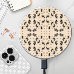 Floral Pattern Paisley Style Paisley Print   Wireless Charger