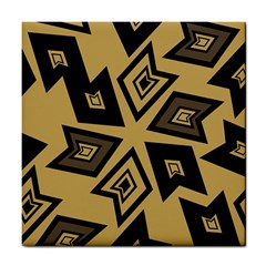 Abstract Pattern Geometric Backgrounds   Tile Coaster by Eskimos