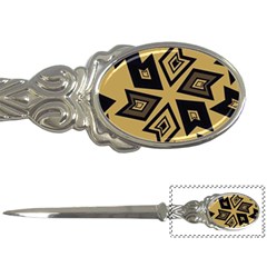 Abstract Pattern Geometric Backgrounds   Letter Opener