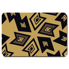 Abstract Pattern Geometric Backgrounds   Large Doormat  by Eskimos