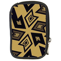 Abstract Pattern Geometric Backgrounds   Compact Camera Leather Case by Eskimos