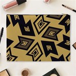 Abstract pattern geometric backgrounds   Cosmetic Bag (XL) Back