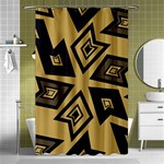 Abstract pattern geometric backgrounds   Shower Curtain 48  x 72  (Small)  Curtain(48  X 72 ) - 42.18 x64.8  Curtain(48  X 72 )