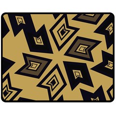 Abstract Pattern Geometric Backgrounds   Double Sided Fleece Blanket (medium)  by Eskimos