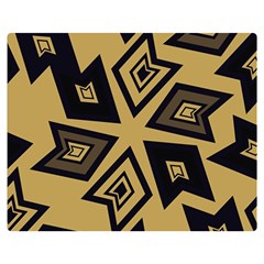 Abstract Pattern Geometric Backgrounds   Double Sided Flano Blanket (medium)  by Eskimos