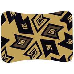 Abstract Pattern Geometric Backgrounds   Velour Seat Head Rest Cushion by Eskimos