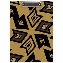 Abstract Pattern Geometric Backgrounds   A4 Clipboard by Eskimos