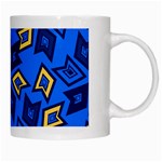 Abstract pattern geometric backgrounds   White Mugs Right