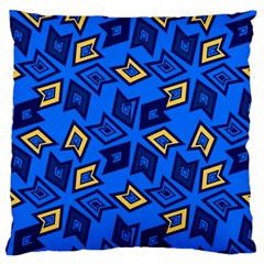 Abstract Pattern Geometric Backgrounds   Large Flano Cushion Case (one Side) by Eskimos