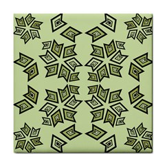 Abstract Pattern Geometric Backgrounds   Tile Coaster by Eskimos