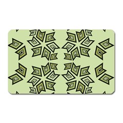 Abstract Pattern Geometric Backgrounds   Magnet (rectangular) by Eskimos